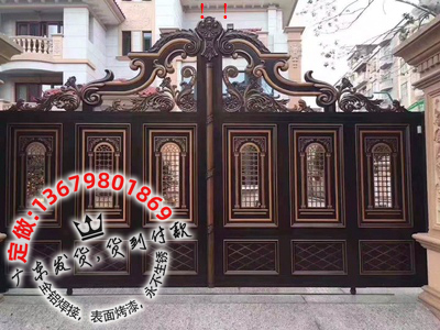 别墅大门，住宅大门，庭院大门，铝艺大门，乡村大门